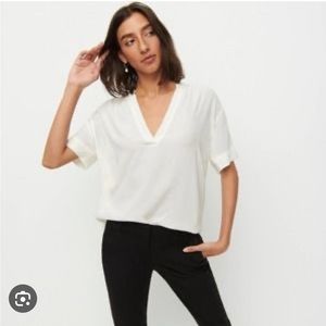 JCrew NWT ivory blouse